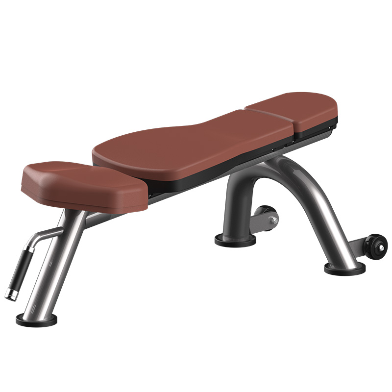 Durable Flat Bench with Ergonomic Q235 Steel Design