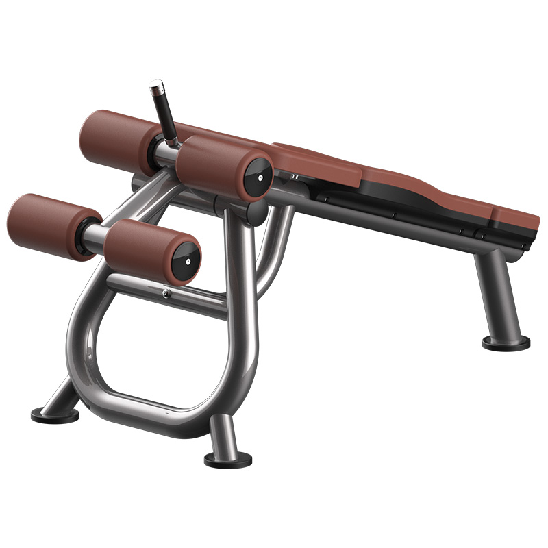 Ergonomic Fixed Angle Sit-Up Bench for Abdominal Workouts