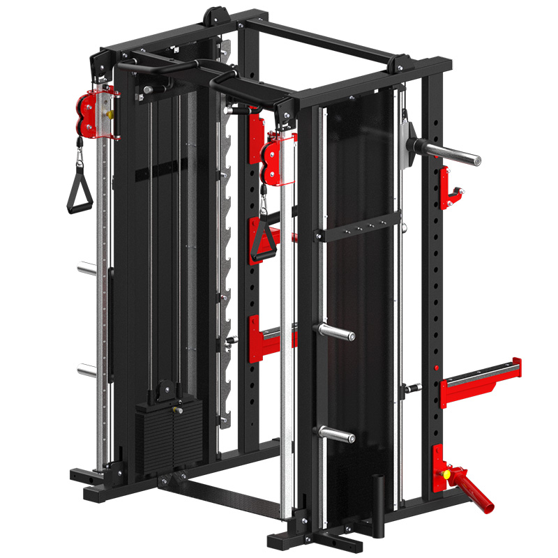 Functional-Smith-Squat Combo Trainer – 3-in-1 Gym Master