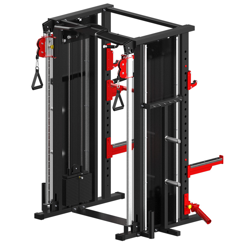 Functional-Squat Combo Trainer (Both Sides) Ultimate Full-Body  Machine